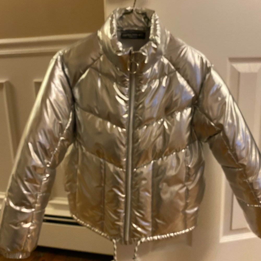 Central Park west silver puffer